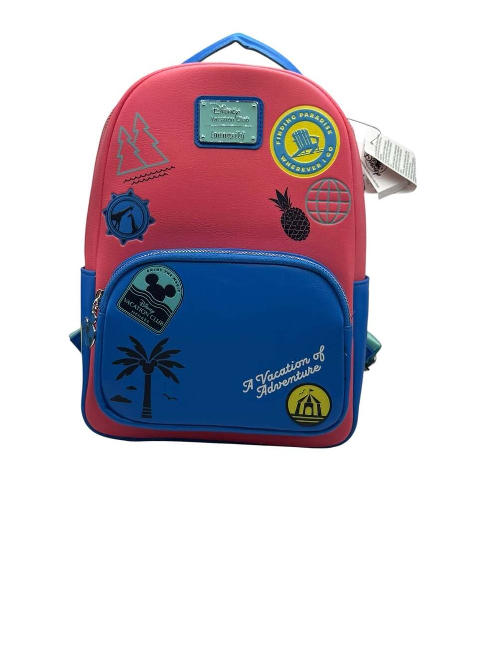 Loungefly Disney Vacation Club Member Mini Backpack New With Tags